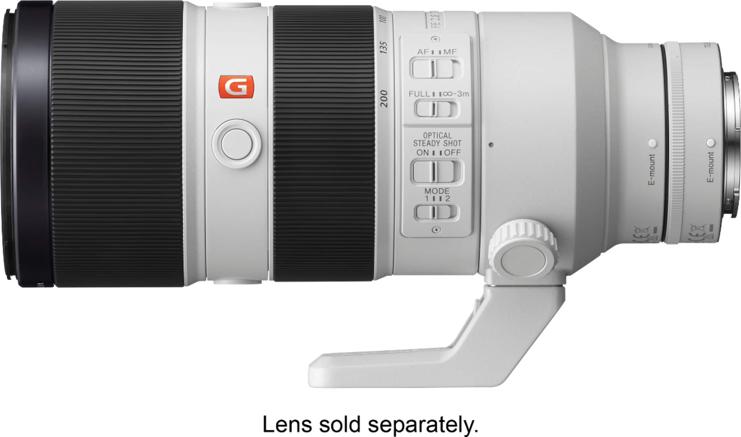 Alt View 12. Sony - 1.4x Teleconverter Lens for Select Lenses - White.