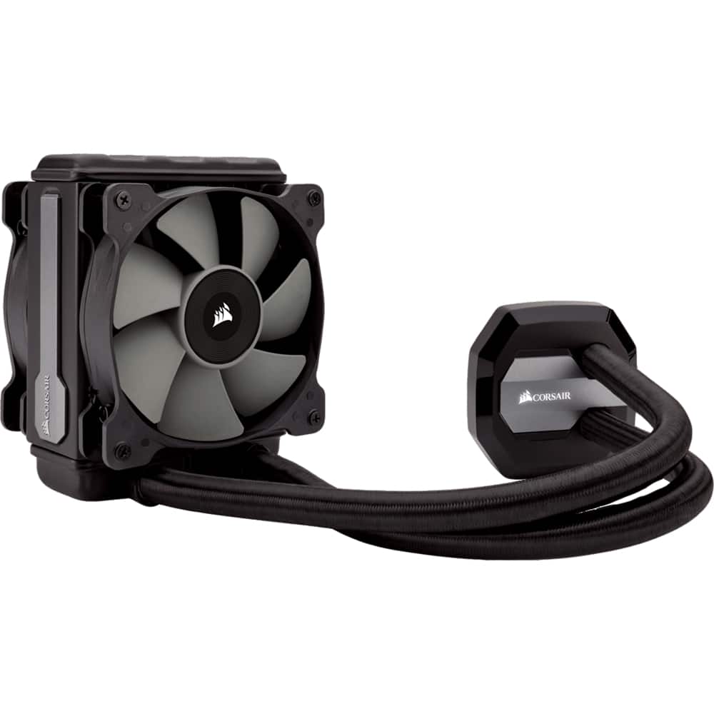 CORSAIR - Hydro Series H80i v2 Dual 120mm Liquid Cooling System - Larger Front