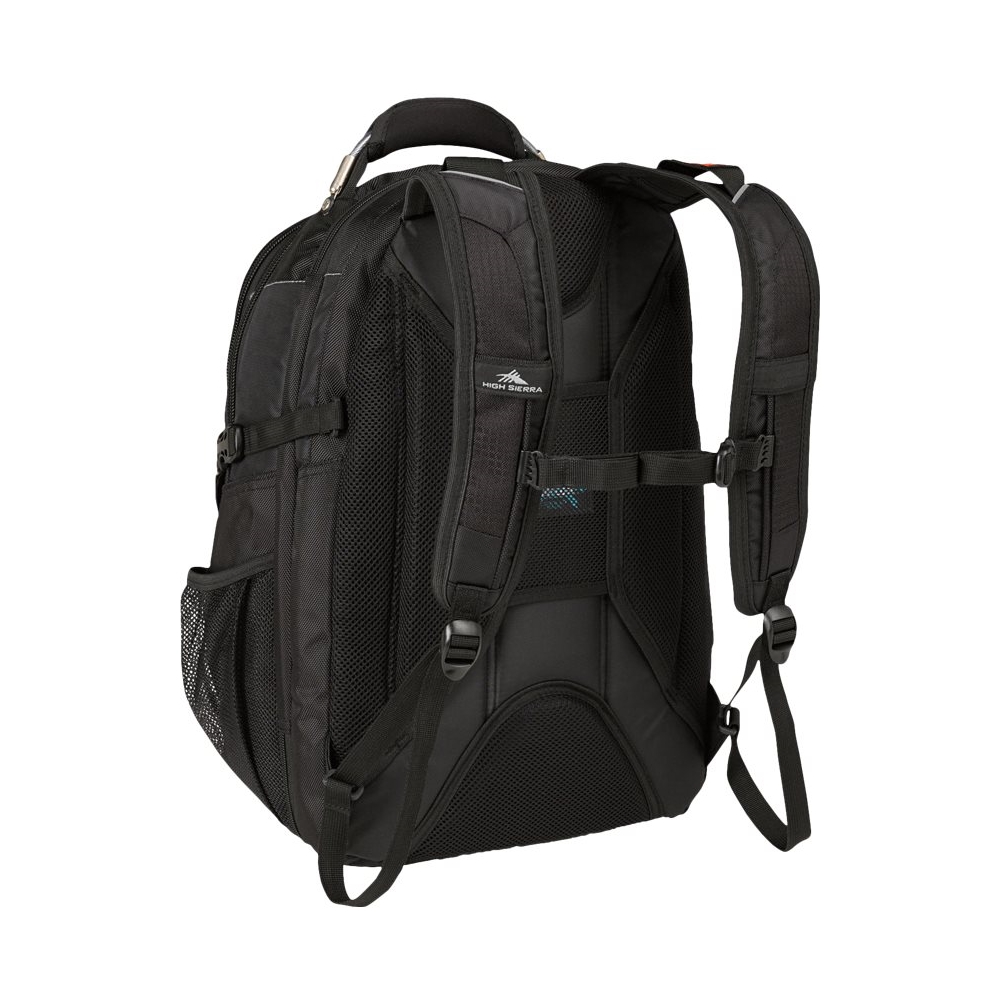 Back View: High Sierra - XBT TSA Laptop Backpack for 17" Laptop - Black