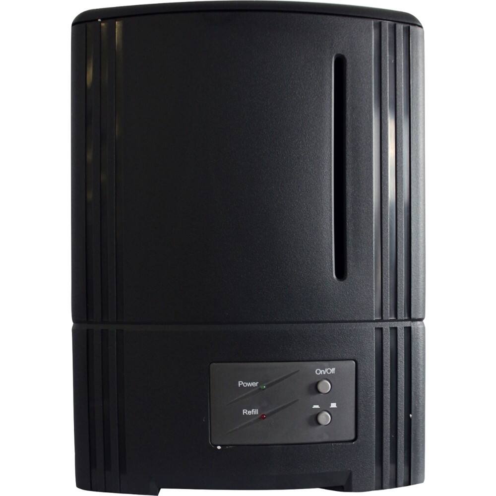 Front. Keystone - 1.29 Gal. Warm Mist Humidifier - Gunmetal.