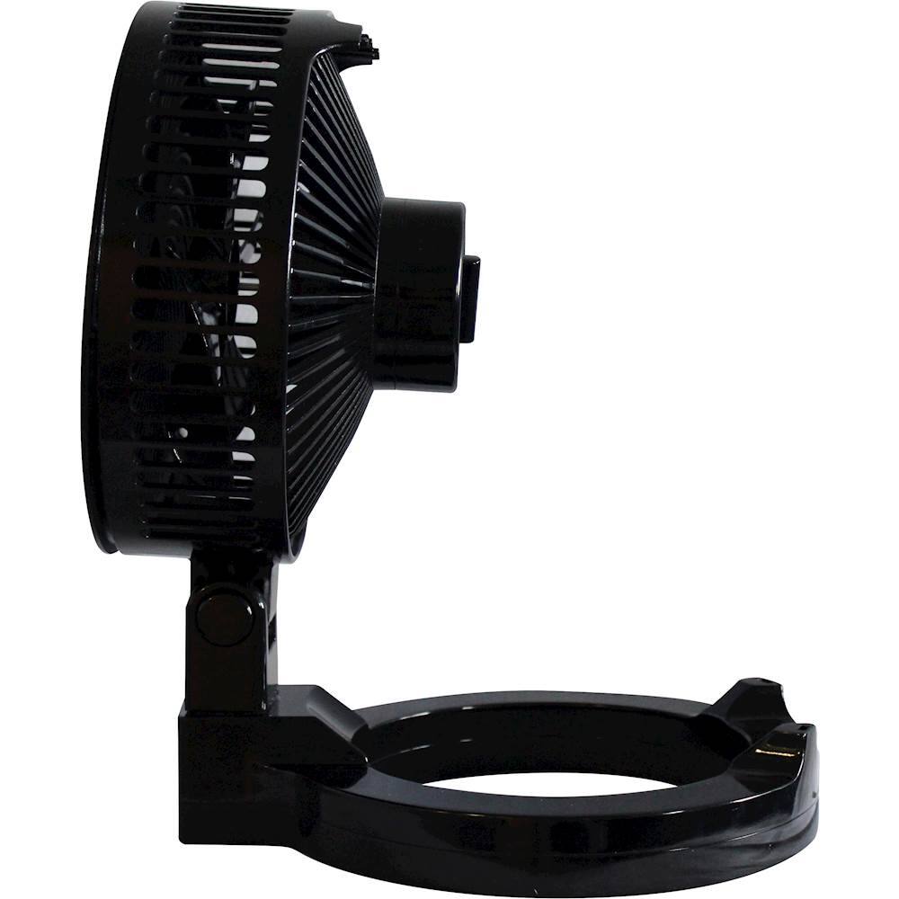 Alt View 11. Keystone - 7" Convertible Desk Fan - Gun Metal.