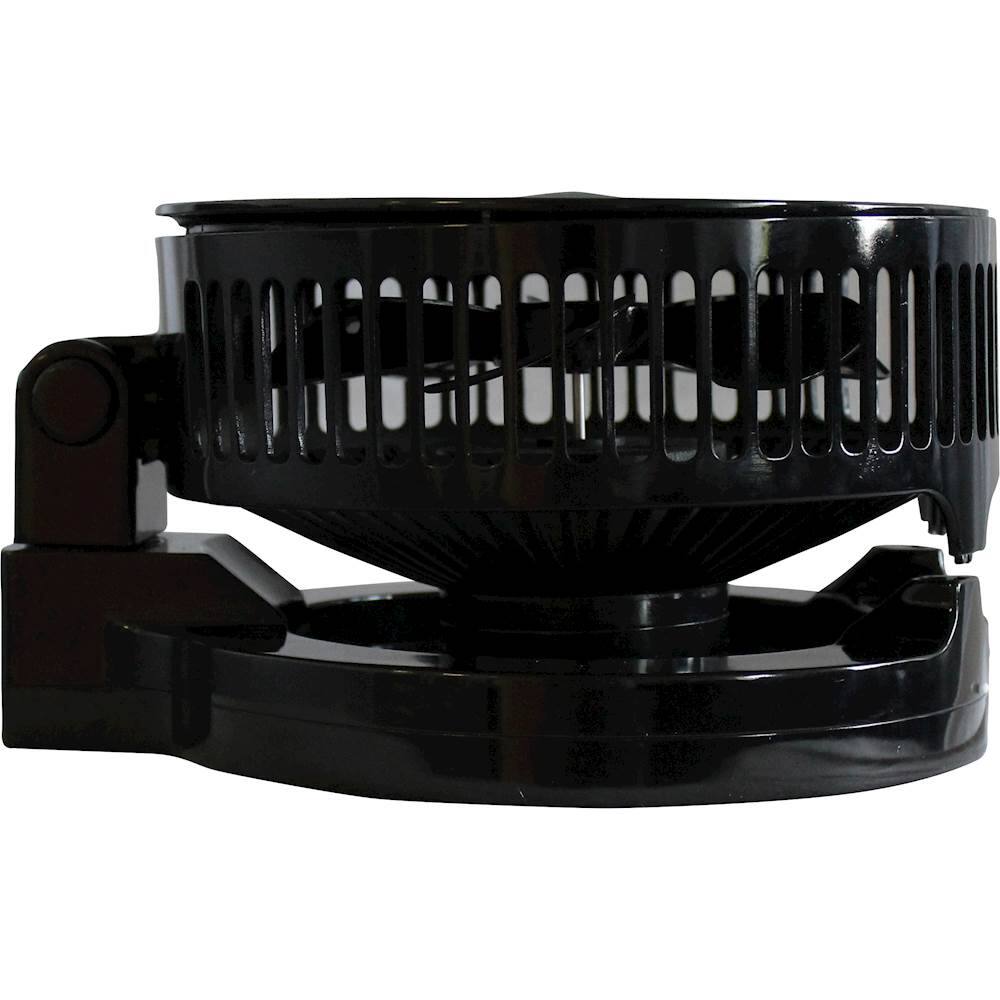 Alt View 12. Keystone - 7" Convertible Desk Fan - Gun Metal.