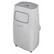 Front. Keystone - 700 Sq. Ft. Portable Air Conditioner - White/Gray.