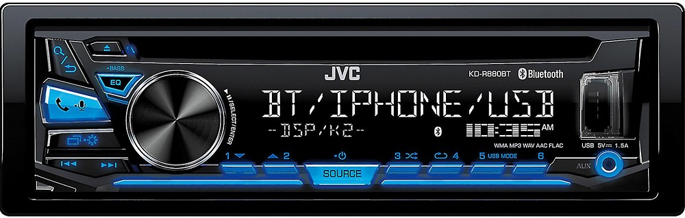 JVC KD-R862BTE Autoradio CD USB iPod Bluetooth CALIBER