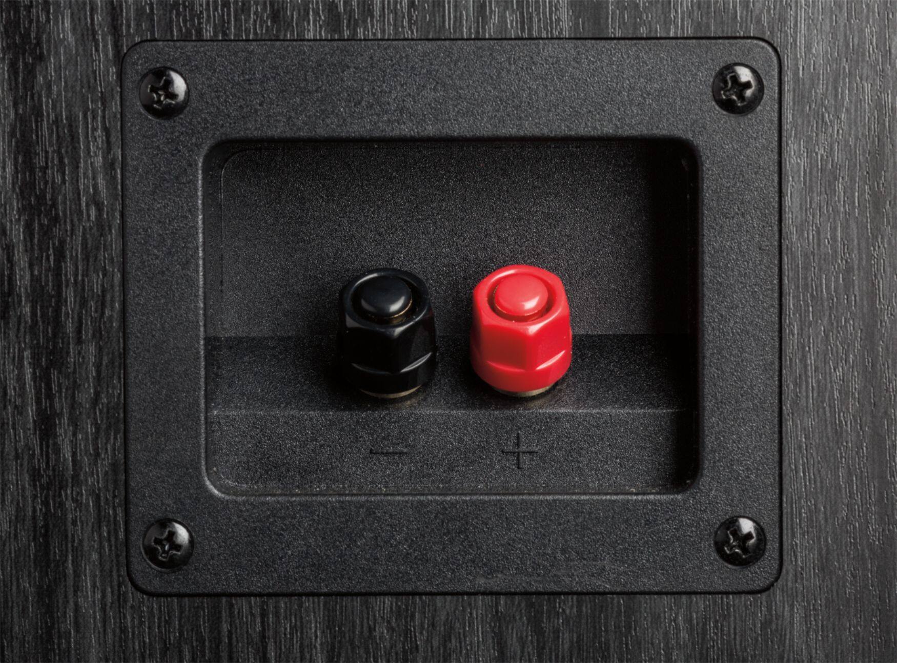 Back. Polk Audio - Signature Series S35 Center Channel Speaker - Black.