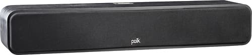 Polk Audio - Signature Series S35 Center Channel Speaker - Black