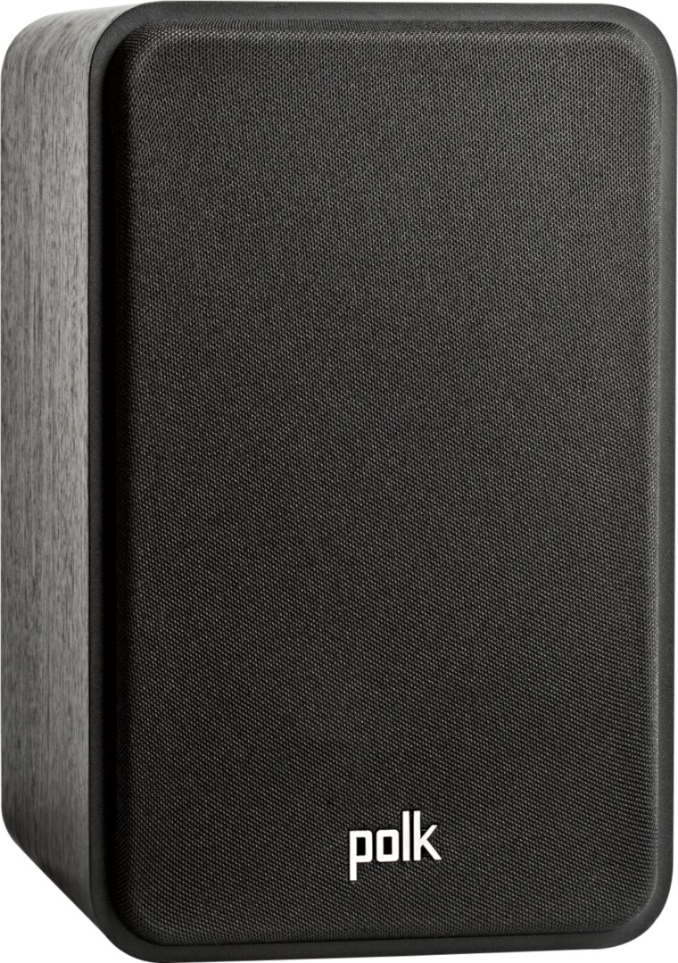 Angle View: Polk Audio - Signature Series S15 Bookshelf Speakers (Pair) - Black