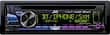 JVC - In-Dash CD/DM Receiver - Built-in Bluetooth - Satellite Radio-ready with Detachable Faceplate - Black - Larger Front