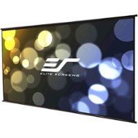 Elite Screens - Screens 116" Projector Screen - Black - Front_Zoom