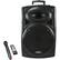 Front. beFree Sound - Bluetooth Powered Portable PA Speaker - Black.