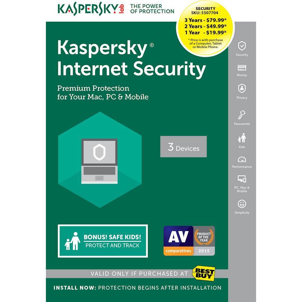 Customer Reviews: Kaspersky Lab Kaspersky Internet Security 2017 For ...