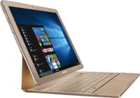 Front Zoom. Samsung - Galaxy TabPro S 2-in-1 12" Touch-Screen Laptop - Intel Core m3 - 8GB Memory - 256GB Solid State Drive - Gold.