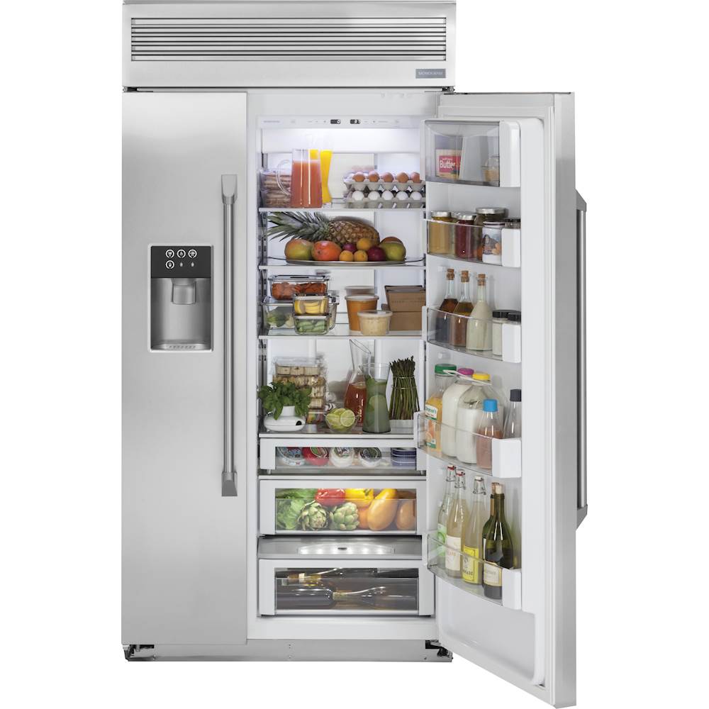 Best Buy Monogram 30.1 Cu. Ft. SidebySide BuiltIn Refrigerator