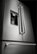 Alt View Zoom 12. KitchenAid - 23.8 Cu. Ft. French Door Counter-Depth Refrigerator - Stainless steel.