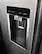 Alt View 1. KitchenAid - 23.8 Cu. Ft. French Door Counter-Depth Refrigerator - Stainless Steel.