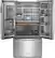 Alt View 2. KitchenAid - 23.8 Cu. Ft. French Door Counter-Depth Refrigerator - Stainless Steel.
