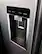Alt View 4. KitchenAid - 23.8 Cu. Ft. French Door Counter-Depth Refrigerator - Stainless Steel.