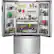 Alt View 12. KitchenAid - 23.7 Cu. Ft. French Door Counter-Depth Refrigerator - Stainless Steel.