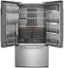 Angle. KitchenAid - 23.8 Cu. Ft. French Door Counter-Depth Refrigerator - PrintShield stainless.