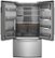 Alt View Zoom 1. KitchenAid - 23.8 Cu. Ft. French Door Counter-Depth Refrigerator - Stainless steel.