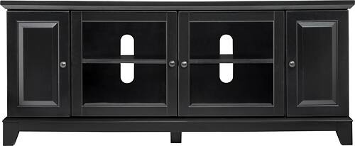 Front. Pinnacle - TV Stand for Most Flat-Panel TVs Up to 65" - Black.