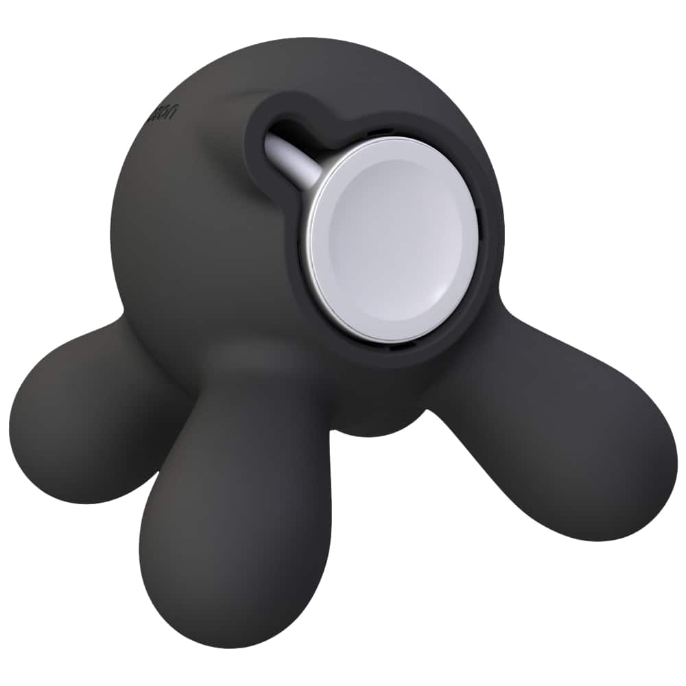 Angle. Unbranded - BOZON Charging Dock for Apple Watch™ - Black.