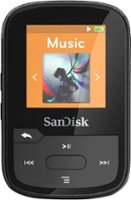 SanDisk - Clip Sport Plus 16GB* MP3 Player - Black - Front_Zoom