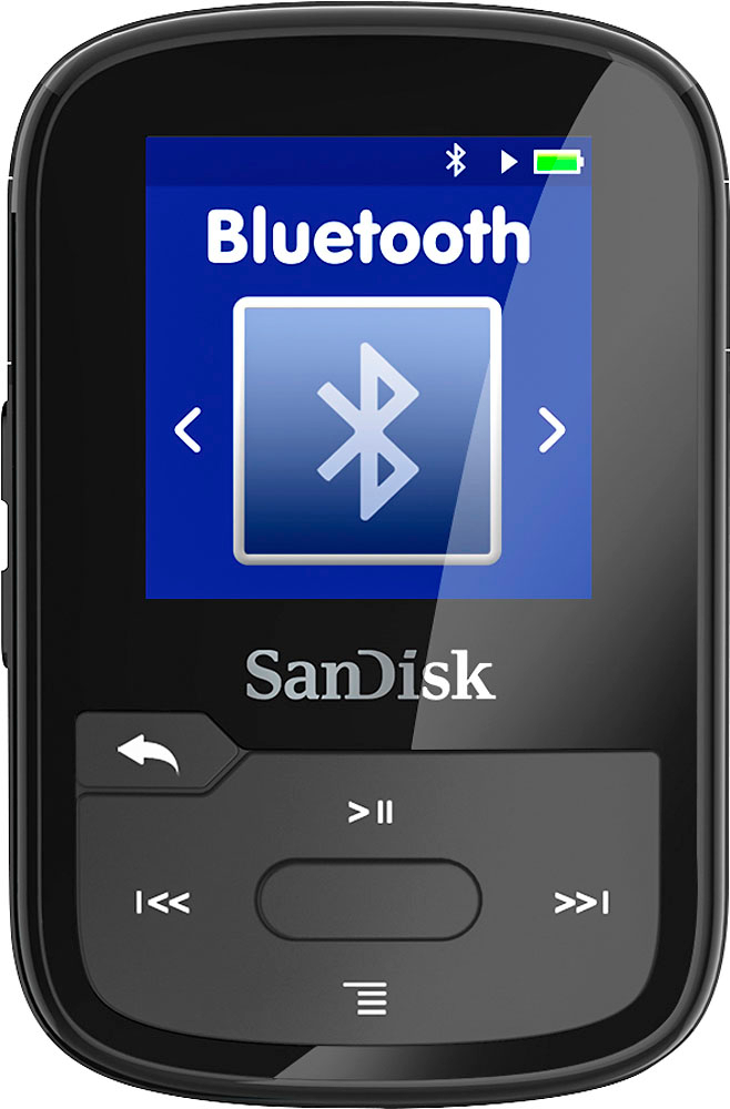 SanDisk Clip Sport 16GB color Bluetooth Water Resistant MP3 Player–Genuine &New 
