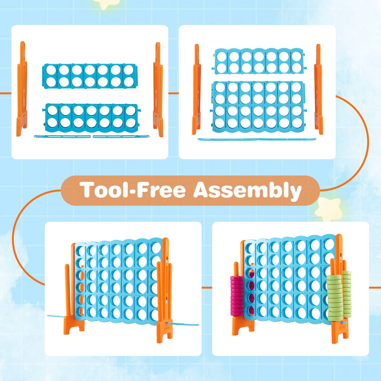 Tool-Free Assembly