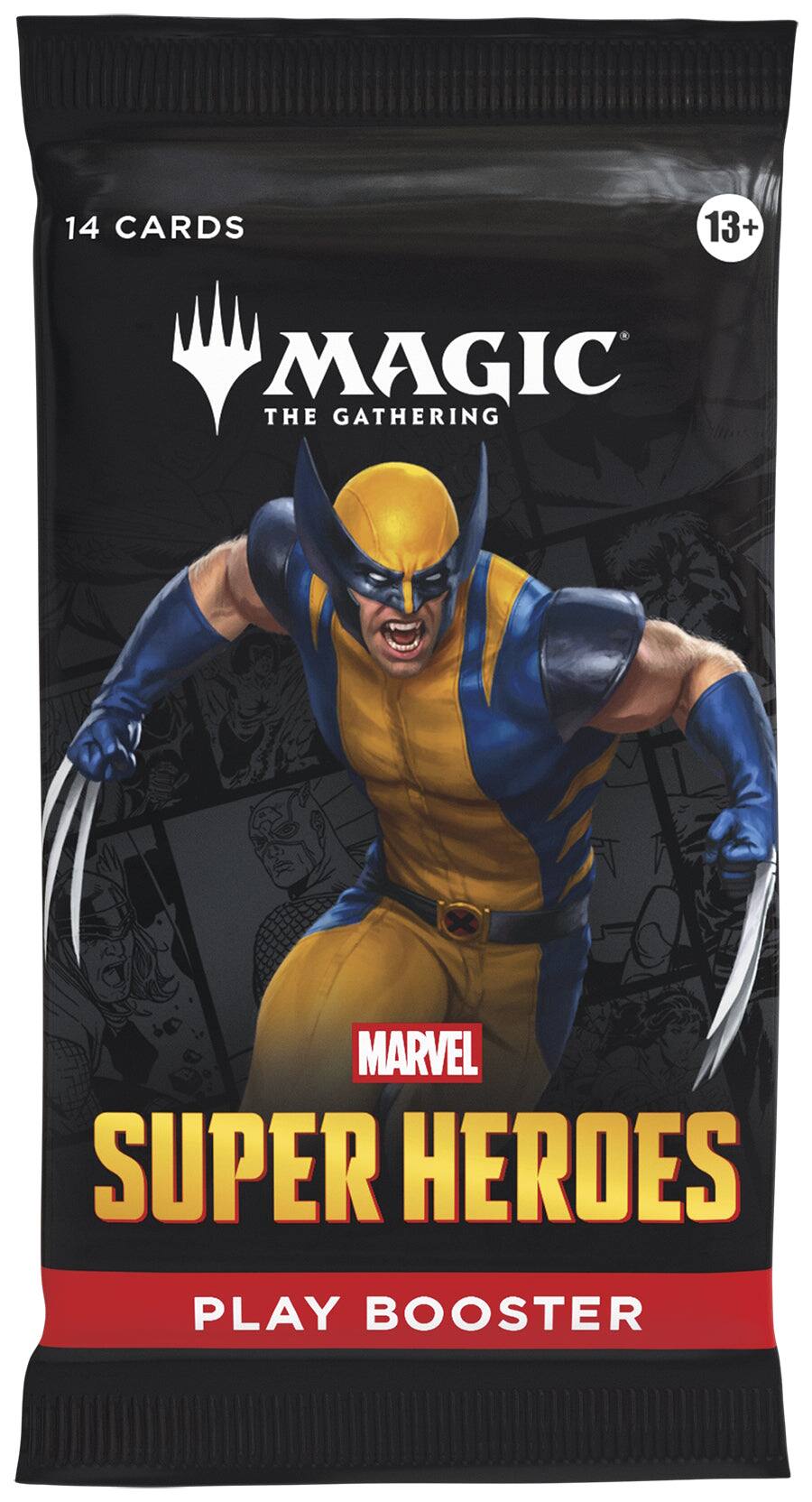 marvel ultimate battles booster box MTG Super Heroes This exciting play booster box is designed for collectors and players alike Magic: The Gathering | Marvel