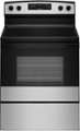Front Zoom. Amana - 4.8 Cu. Ft. Freestanding Electric Range - Stainless steel.