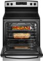 Alt View Zoom 12. Amana - 4.8 Cu. Ft. Freestanding Electric Range - Stainless steel.