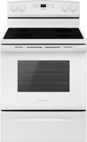 Amana - 4.8 Cu. Ft. Freestanding Electric Range - White - Front_Zoom