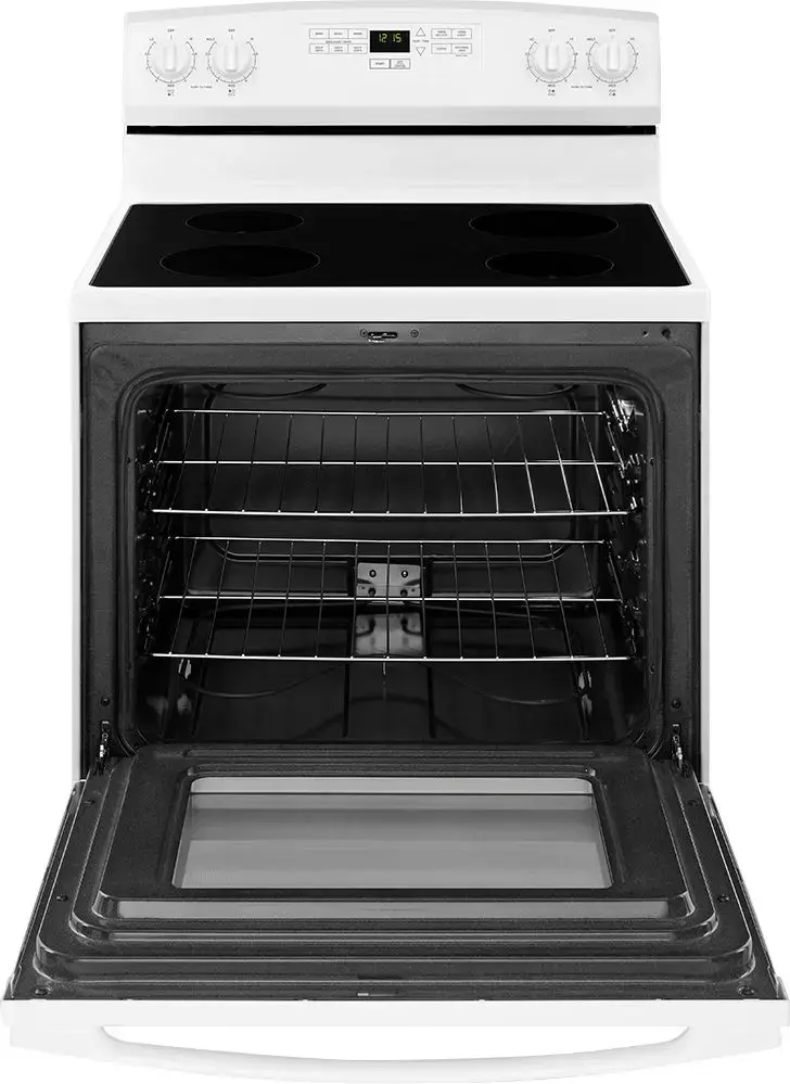 Alt View 15. Amana - 4.8 Cu. Ft. Freestanding Electric Range - White.
