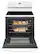 Alt View 2. Amana - 4.8 Cu. Ft. Freestanding Electric Range - White.