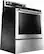 Angle. Maytag - 6.4 Cu. Ft. Self-Cleaning Freestanding Fingerprint Resistant Electric Convection Range - Stainless Steel.
