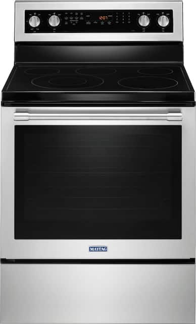 Maytag 6.4 Cu. Ft. Self Cleaning Freestanding Fingerprint Resistant