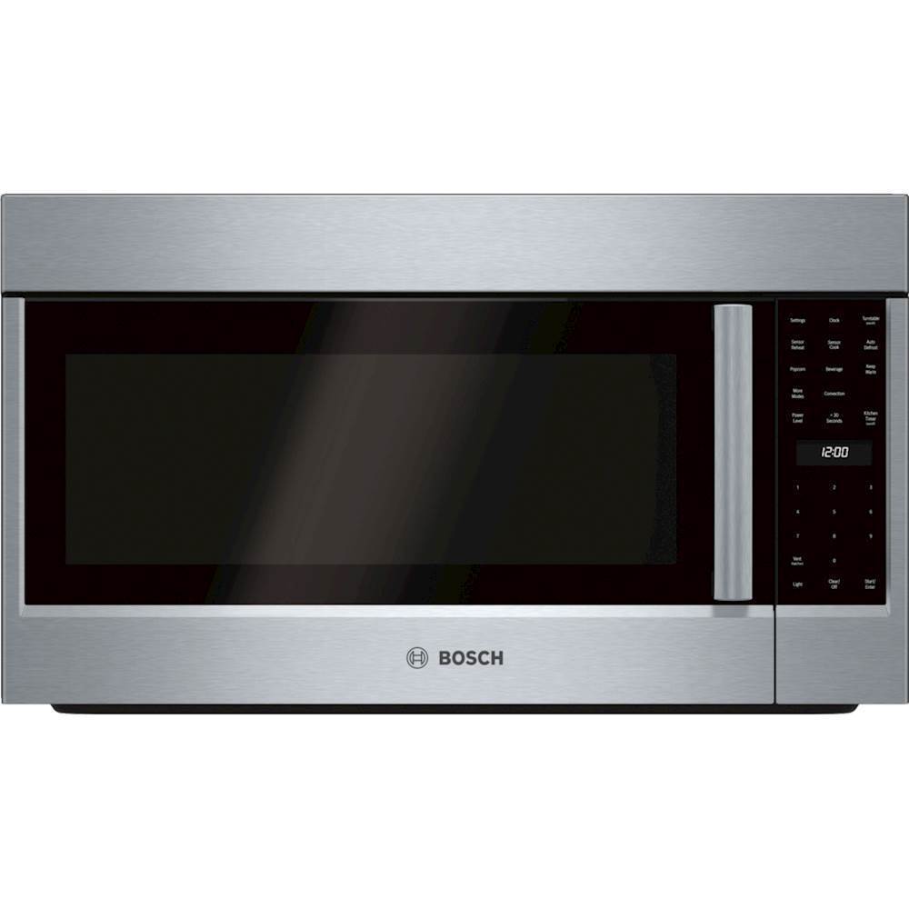 Bosch 800 Series 1 8 Cu Ft Convection Over The Range Microwave