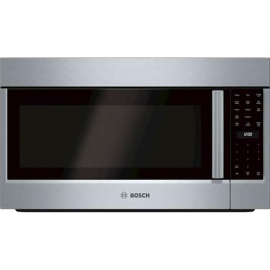 Bosch - 800 Series 1.8 Cu. ft. Convection Over-the-range Microwave - Stainless Steel