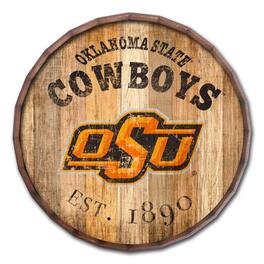 Fan Creations - Oklahoma State Cowboys 24'' Established Date Barrel Top - Multicolor