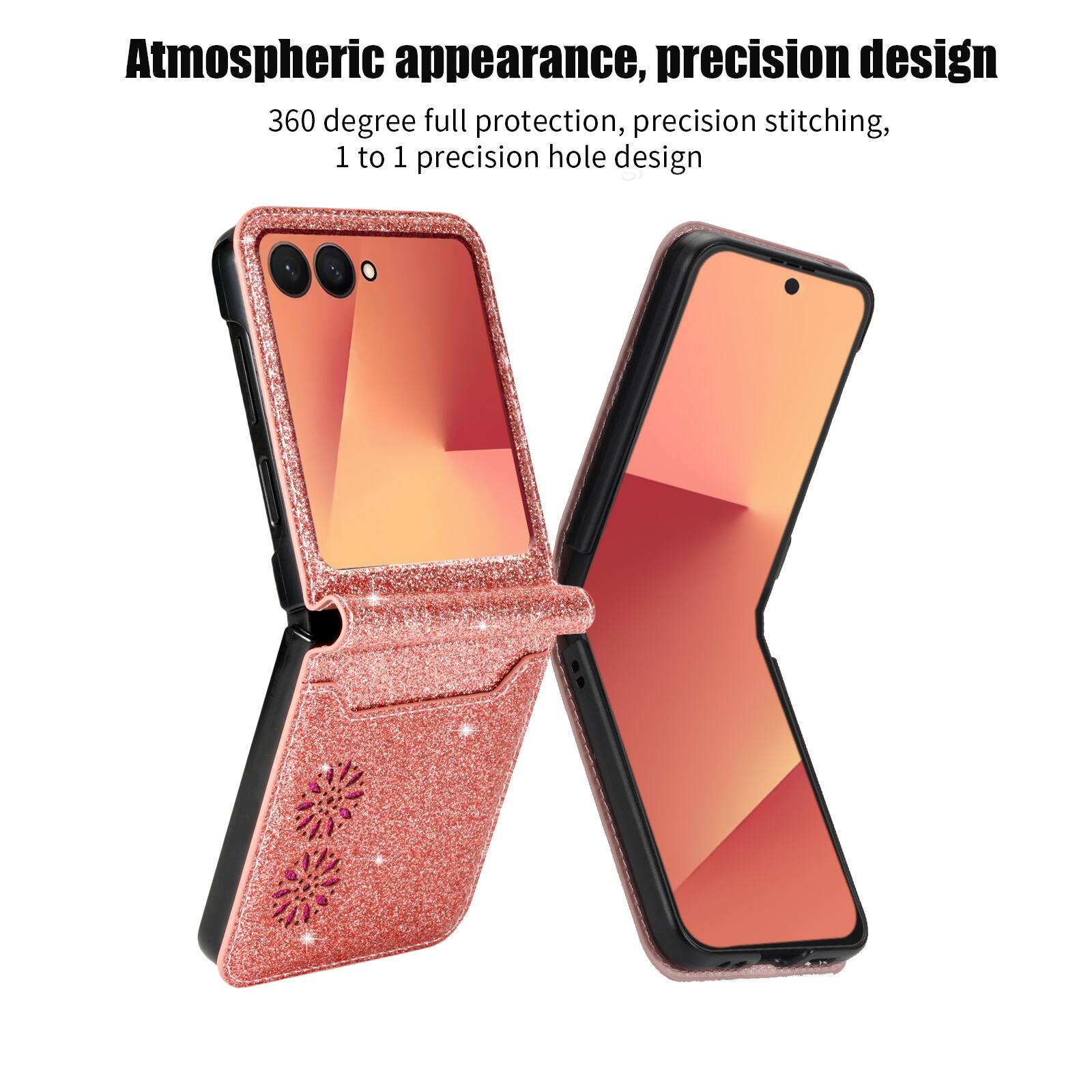 Atmospheric appearance, precision design  
360 degree full protection, precision stitching,  
1 to 1 precision hole design