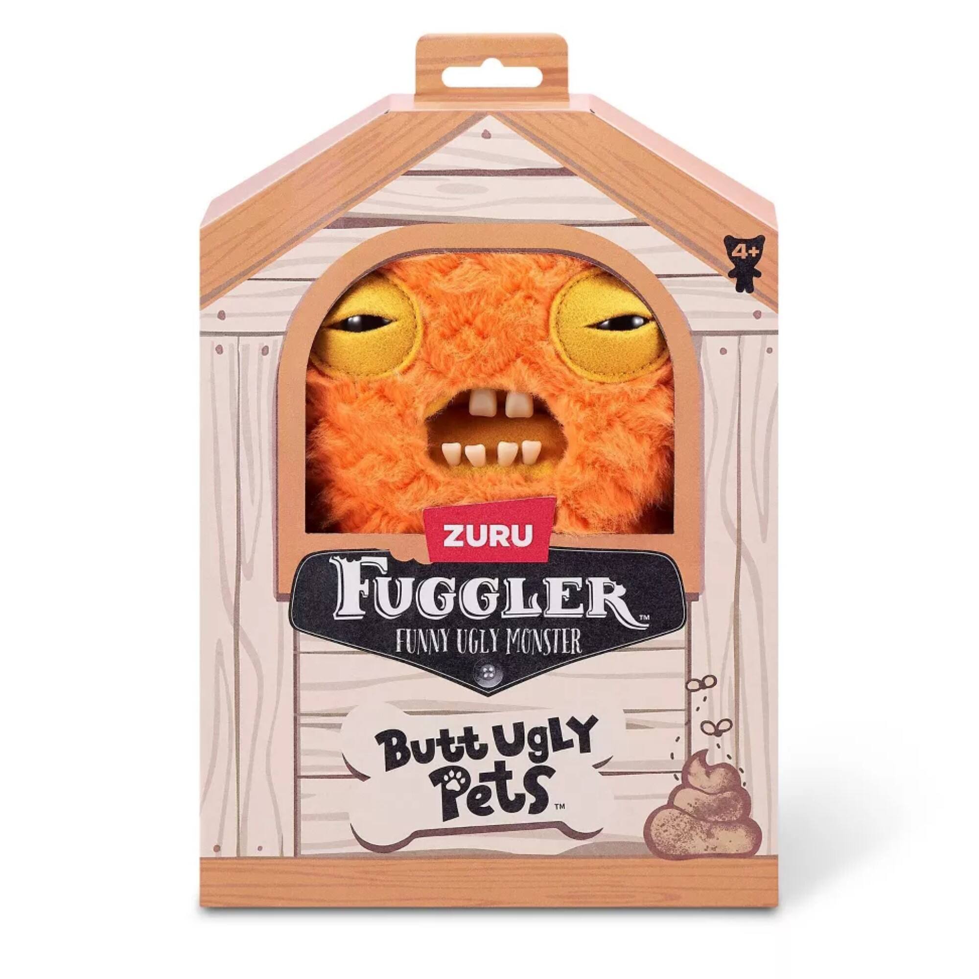 4+ ZURU FUGGLER FUNNY UGLY MONSTER Butt UGLY Pets
