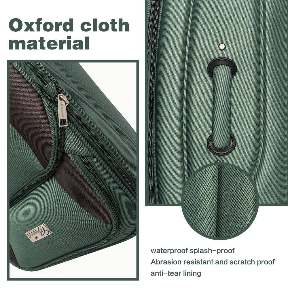 Oxford cloth material

waterproof splash-proof
Abrasion resistant and scratch proof
anti-tear lining