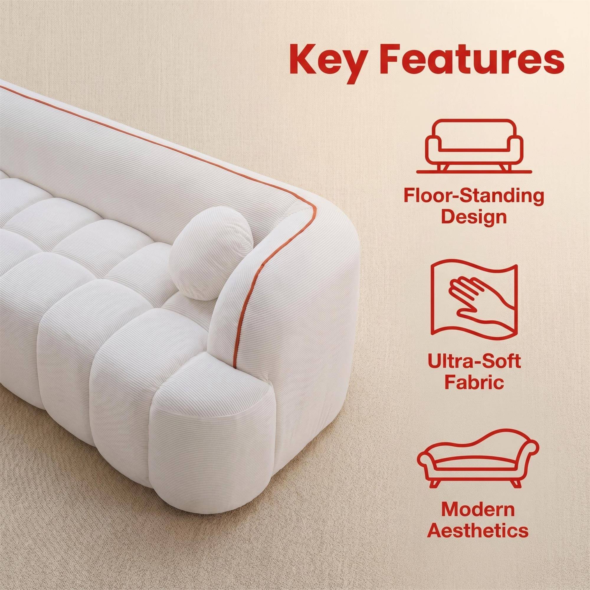Key Features
- Floor-Standing Design
- Ultra-Soft Fabric
- Modern Aesthetics