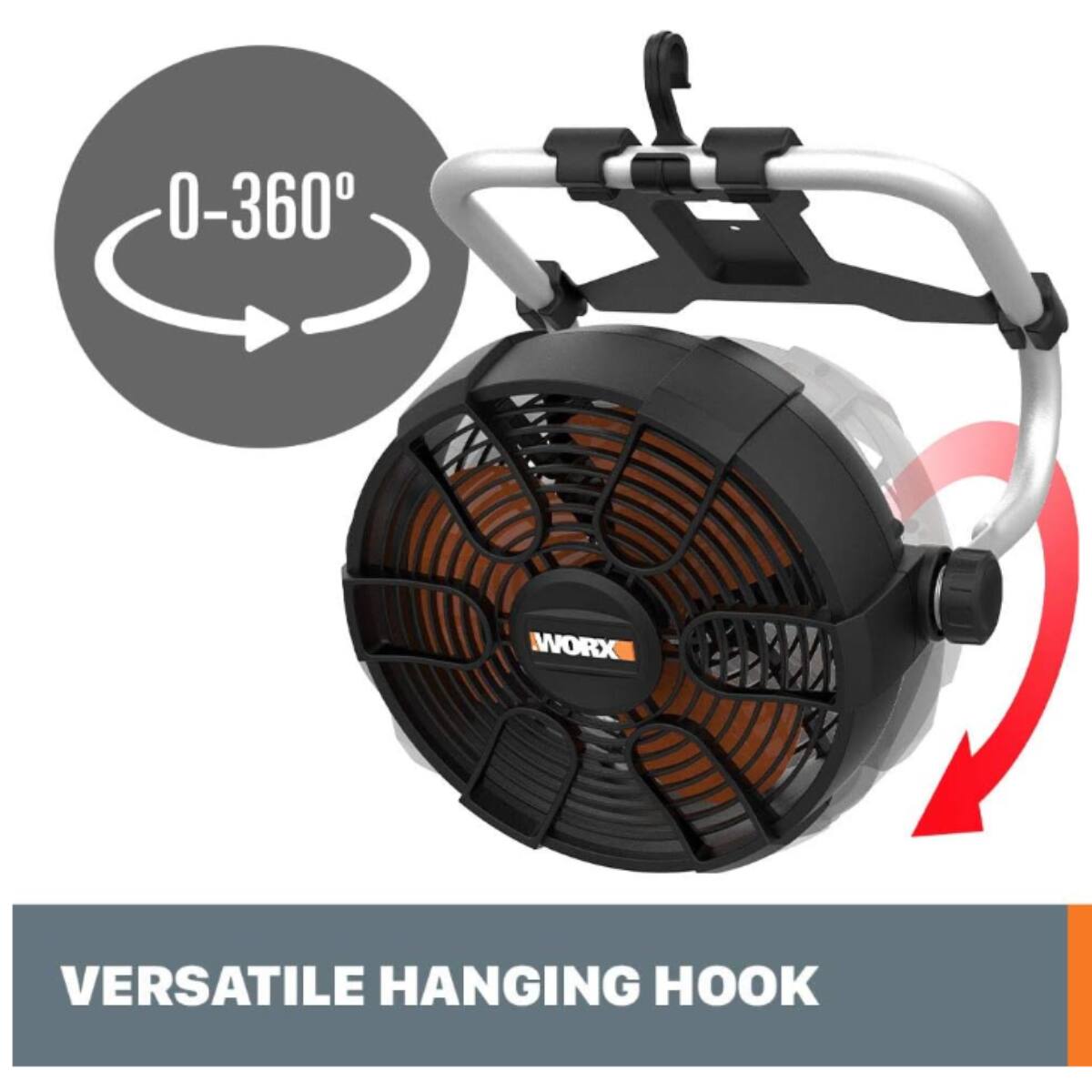 Versatile Hanging Hook 0-360 WORX