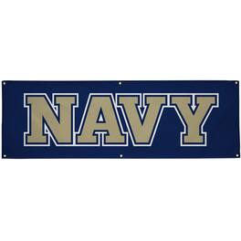 Victory Corps - Midshipmen 2' x 6' Wordmark Vinyl Banner - Navy