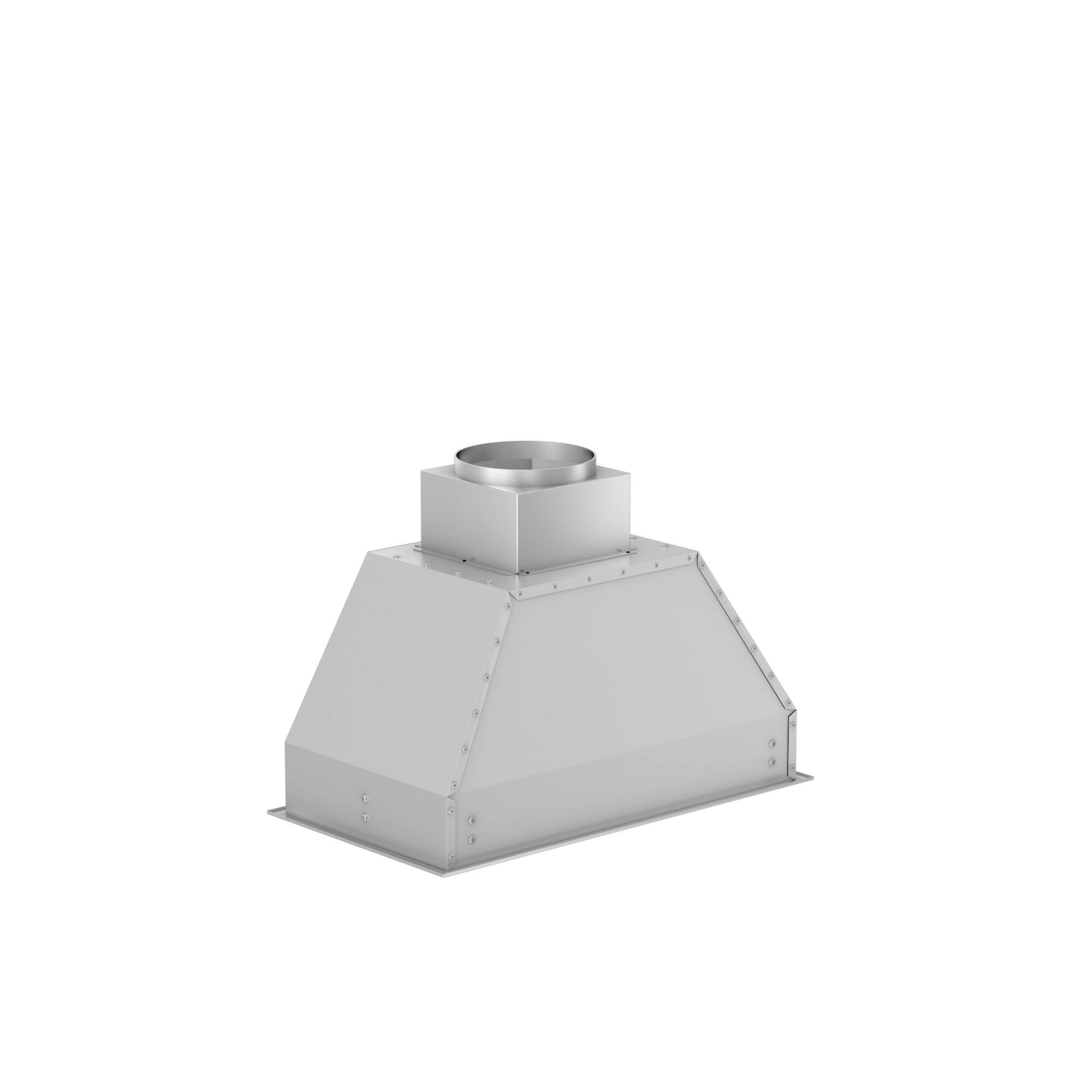 Angle. ZLINE - ZLINE 28" Remote Blower Ducted Range Hood Insert in Stainless Steel (695-RD-28) - Stainless Steel.