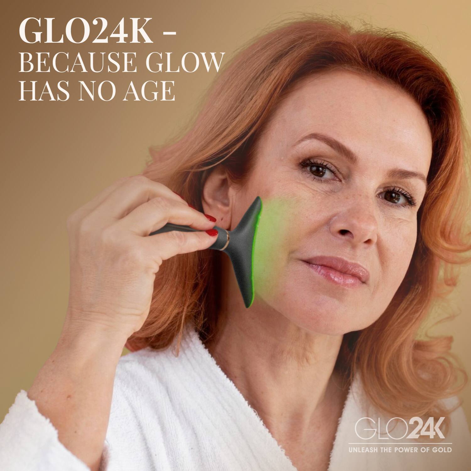GLO24K - BECAUSE GLOW HAS NO AGE

GLO24K UNLEASH THE POWER OF GOLD