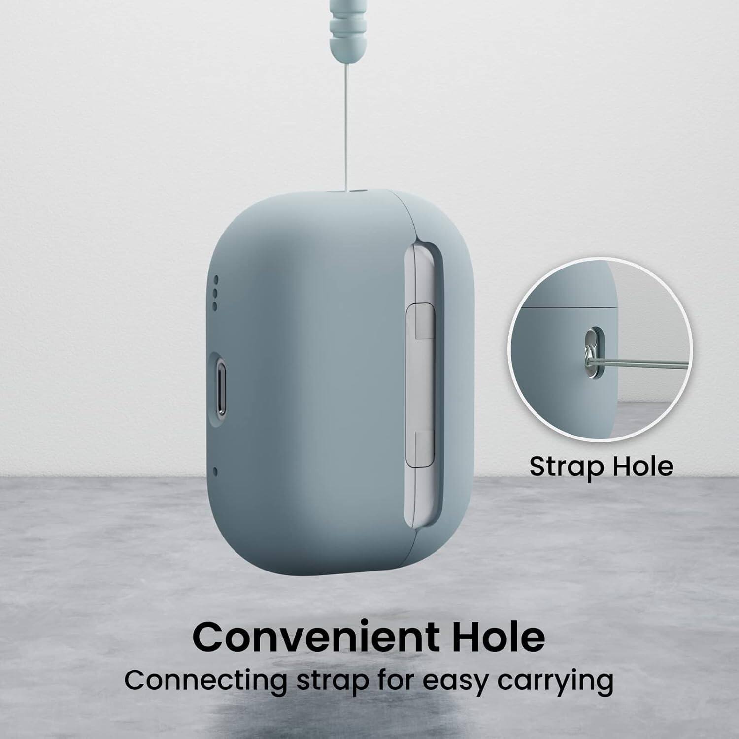 Convenient Hole, Strap Hole, Connecting strap for easy carrying