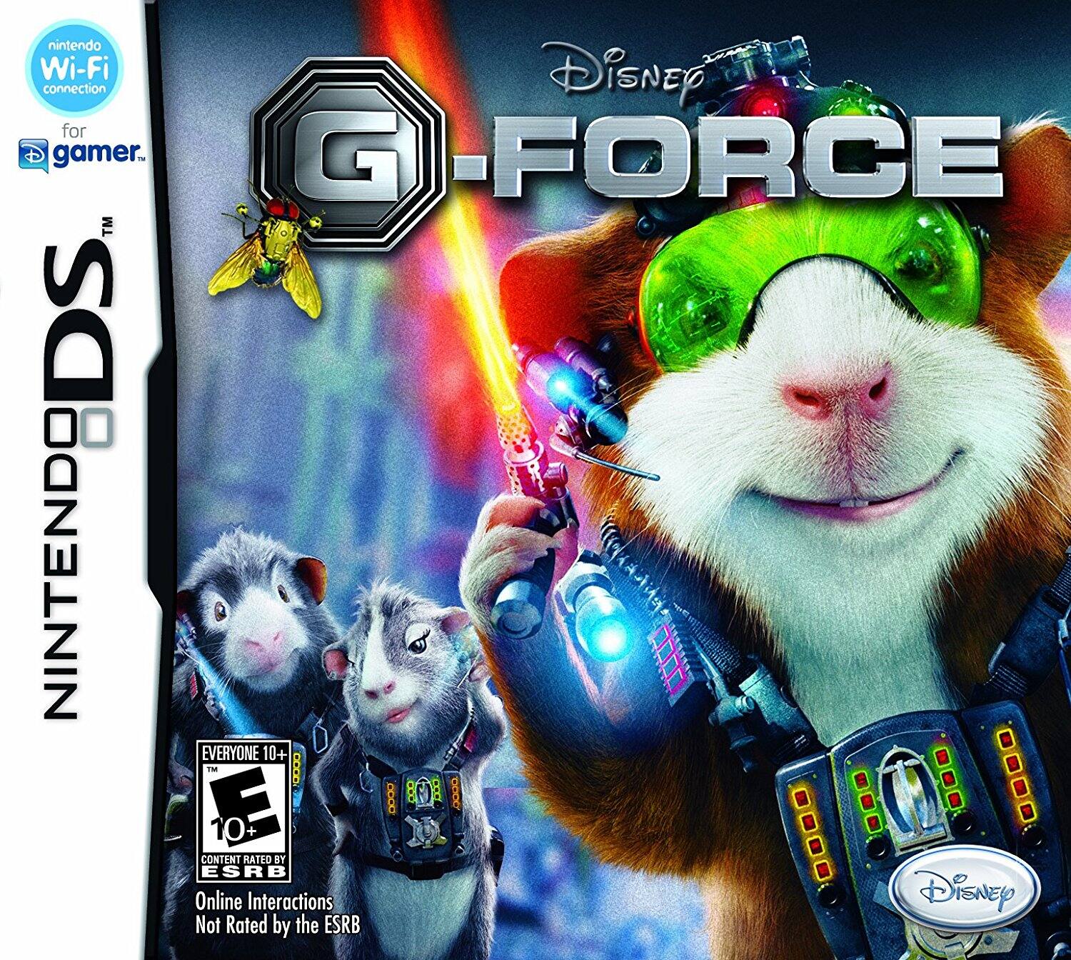 Nintendo Wi-Fi Connection for Gamer™  
Nintendo DS™  
Disney G-Force  
Everyone 10+  
Content Rated by ESRB  
Online Interactions Not Rated by the ESRB - E10+ (Everyone 10+)